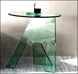 Üvegbútor üvegasztal C361